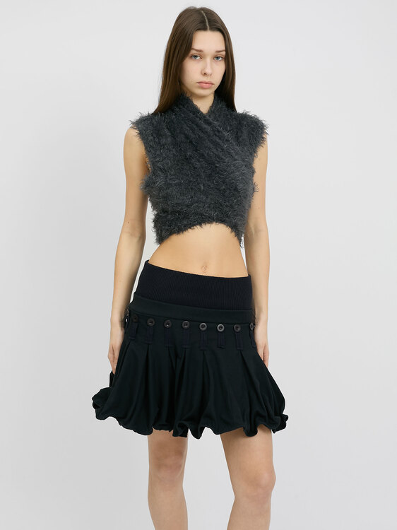 Cop Copine Fuzzy Top 