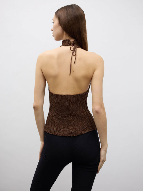 Benetton Open Back Top 