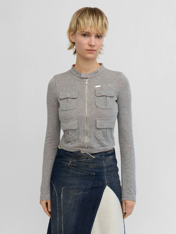 Dsquared2 Zip-Up Cardigan 