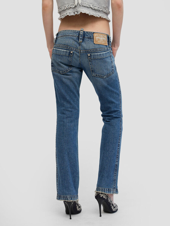 Dsquared² Distressed Low Rise Jeans 