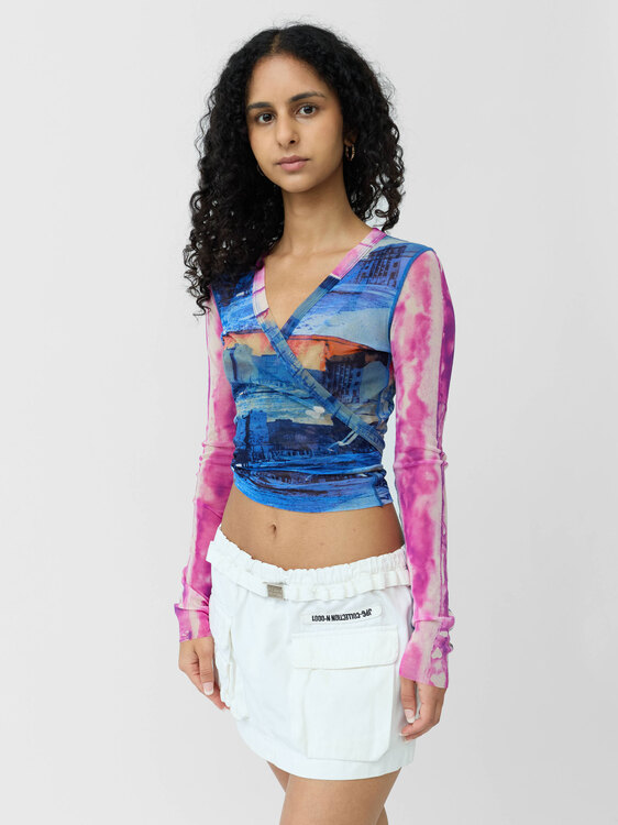 Gaultier Mesh Cardigan 
