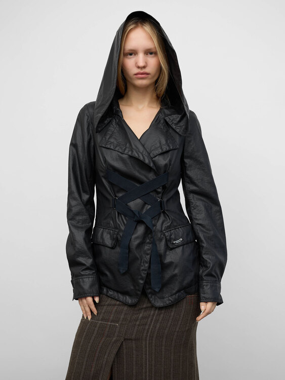 Cop Copine Lace-Up Jacket 