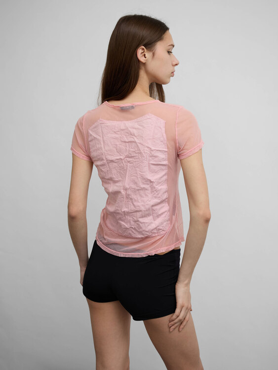 Nolita Pink Mesh T-Shirt 