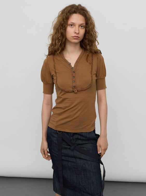 Dsquared2 Short-Sleeve Blouse 
