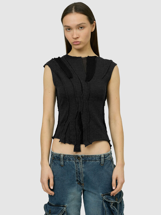 Deconstructed Knit Top 