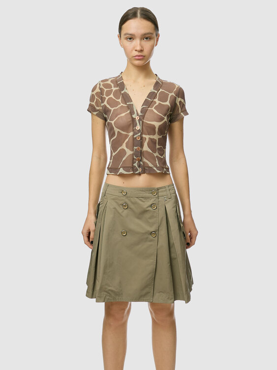 Plein Sud Mesh Blouse 