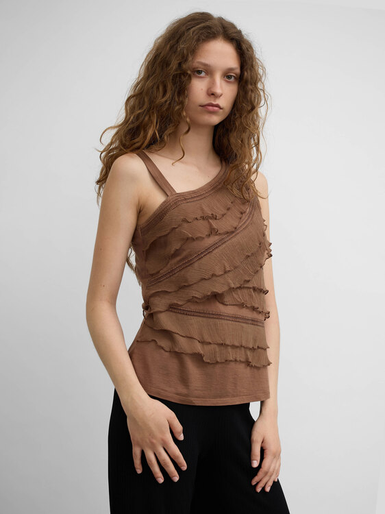 Adolfo Dominguez Asymmetrical Top 