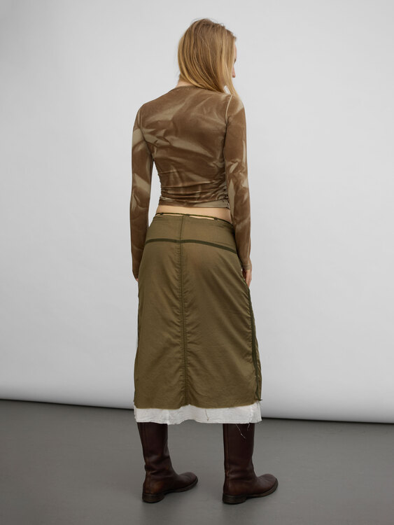 Michiko Koshino Midi Skirt 