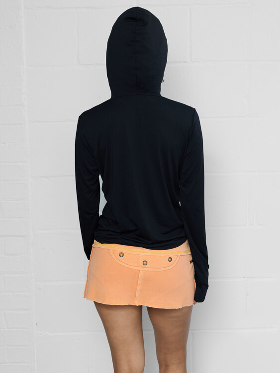 Girbaud Gathered Hoodie 