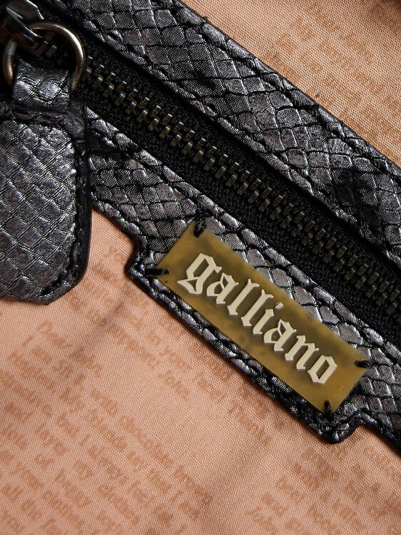 Galliano Leather Handbag 