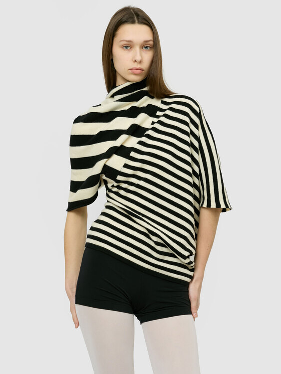 Stefanel Asymmetrical Jumper 