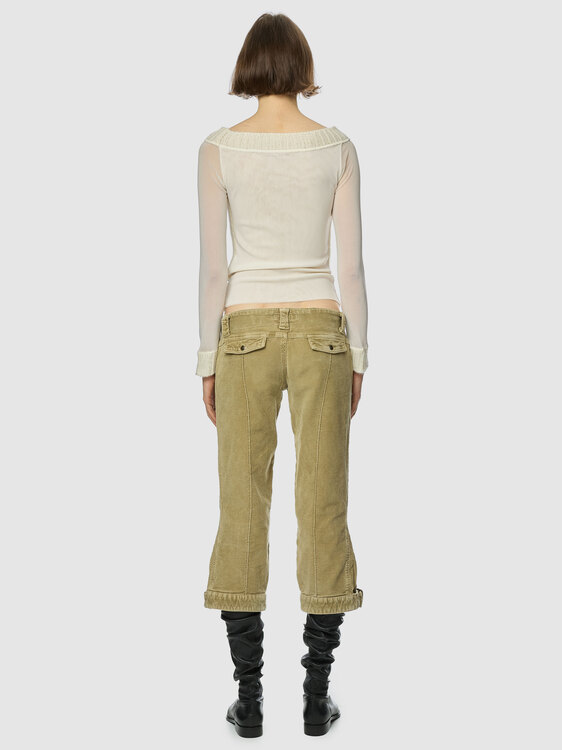 Miss Sixty Corduroy Capri Trousers 