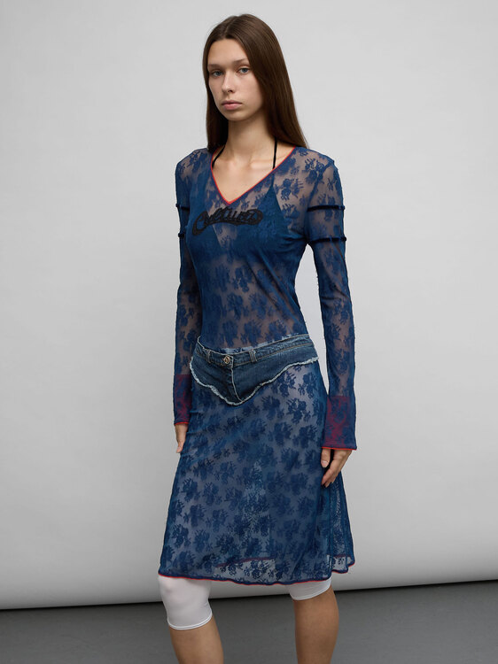Cultura Lace Midi Dress 