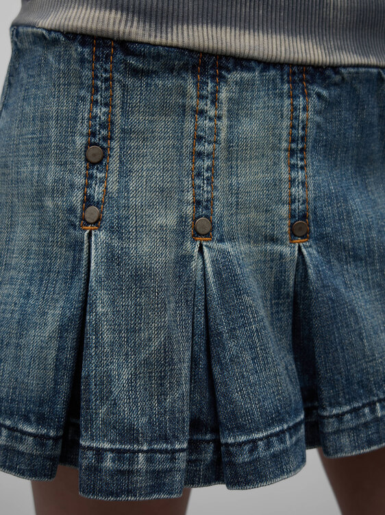 Killah Denim Mini Skirt 