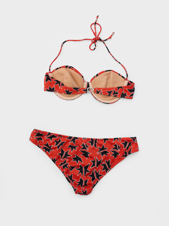 Miu Miu Graphic Print Bikini 