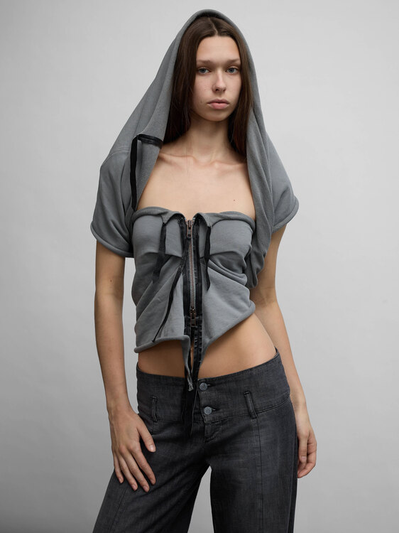 Liebeskind Gray Shawl 