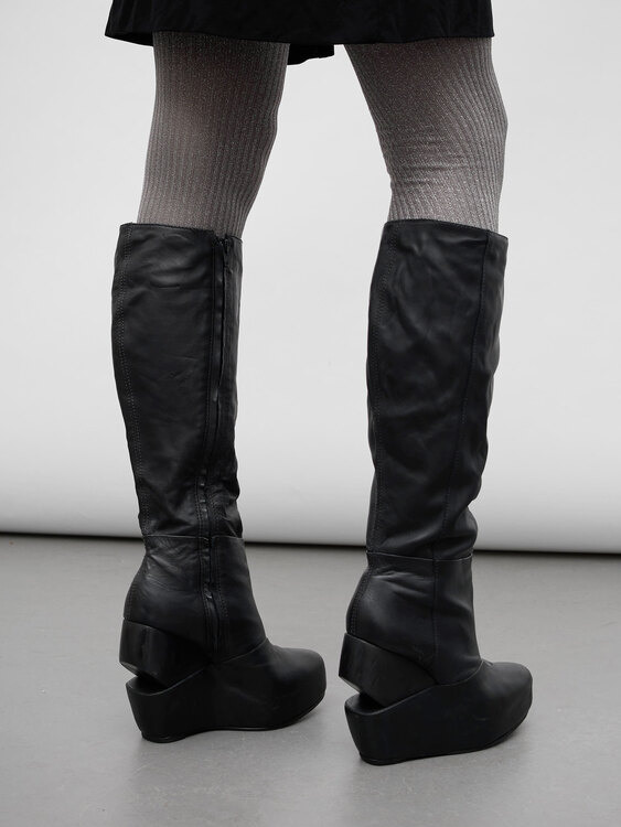 All Saints Leather Boots 