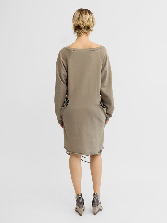 Ann-Sofie Back Cutout Longsleeve Dress 