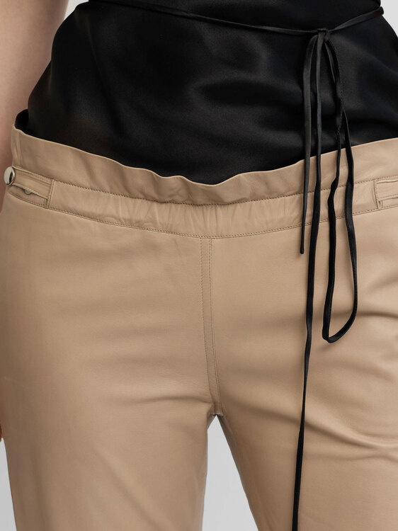 Plein Sud Leather Trousers 